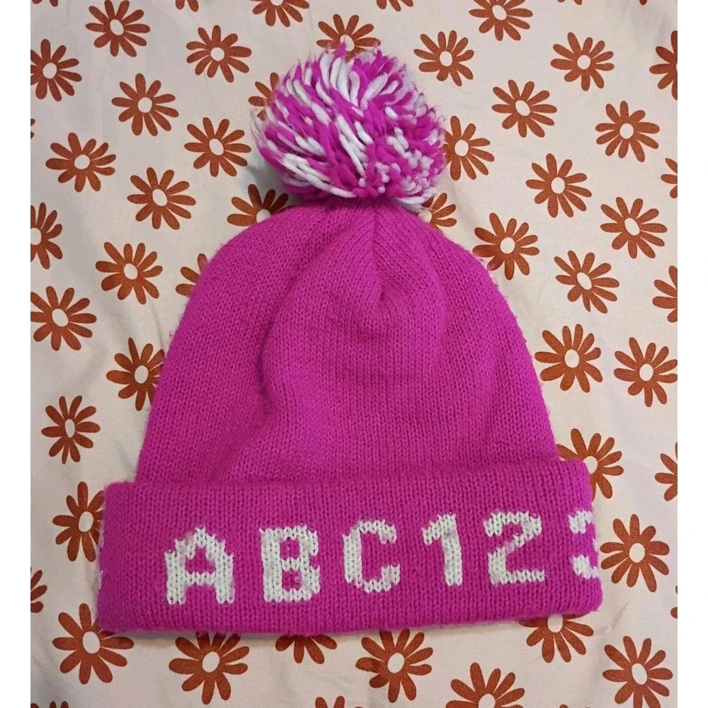 Vintage Barney Kids 4-7 Beanie ABC 123 w/ Patch 1993 Lyons